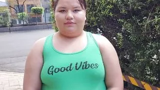 I walk in public with cum on my face (One shot, no cuts or editing)