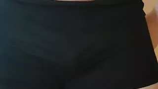 Hot white bodybuilder with big dick and big legs