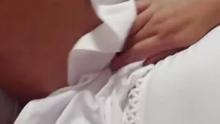 hot teenager (+18) dancing in red lingerie