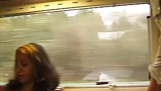 Hitchhiker fucked in caravan retro