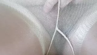 bbw milf wife in pantyhose - amateur real homemade big tits round ass tights