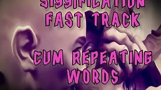 Fast Track Into Sissy Hood Cum Repeating What I Say and Become a Sissy Fag