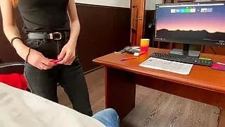 Talking, job interview, cheating on my husband for a job.