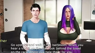 My Stepsister give me a nice blowjob in a Glory hole - Prince Of Suburbia #12