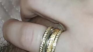 Step sister calm down step brother after dad's funeral by handjob his cock