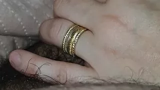 After step mom buried her husband handjob step son dick