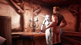 Fucking Royal Elf Pussy - Warcraft Parody Short Clip