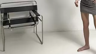 giantess hot yoga in short skirts