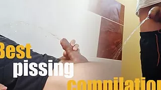 Best pissing compilation v2.0 a lot of urine