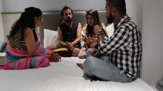 Mature Indian Aunty Teaching Her Young Lover How To Do Sex