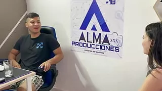 I find myself in a job interview that gets hot and I end up fucking in the office.