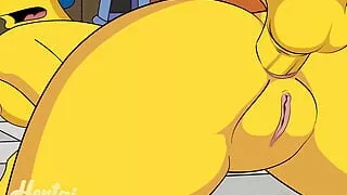 MOE RUINS MARGE&#039;S ASS