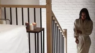 Sexy Sheriss Masturates in Anticipation of Massage