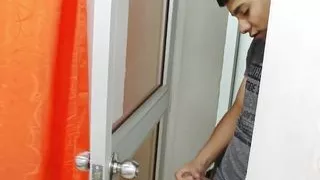 Horny Kember Masturbates When Seeing His Friend Danna Touching Herself - Porn in Spanish