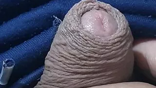 Naughty step son pulled out dick while step mom painting the door