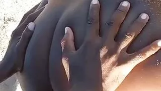 Fucking bubblybotty doggy style