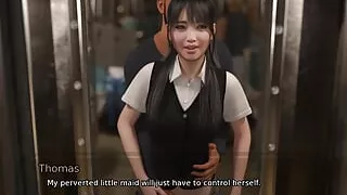 Grandma's House-blonde has soft sex