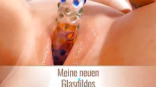 My new glass Dildos