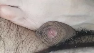 Step mom naked without panties footjob step son dick in bed