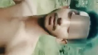 Indian uncut dick boysex in the jungle, skinny bottom get big dick without condom, deshi teen boysex with my cousin. gandu choda