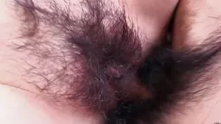 Ayumi Kisas Hairy Pussy Is Used as a Sex Toy by Her Horny Lover