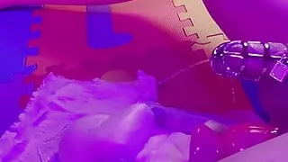 Chastity PEE and FISTING for SISSY slave