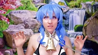 Clueless Ganyu Dresses In A Cow Bikini And Services YouClueless Ganyu Dresses In A Cow Bikini And Services You