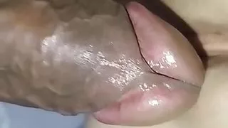 my cousin filling my little pussy with milk