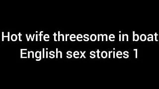 Hot wife threesome sex with friend's