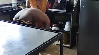 Kitchen Sex After The Marriage