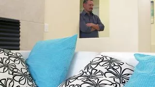 Lexi Lovell takes her friend's Step dad's big thick cock in her asshole