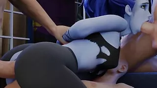 Bi By SavageCabbage and Saveass ( girls with their big hot ass pierced and dripping a lot of milk)