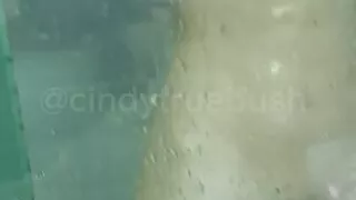 The Natural Beauty of a Hairy Woman in the Shower