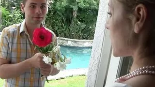 This fortunate man gets his asshole licked and cock fucked by MILF Velicity Von