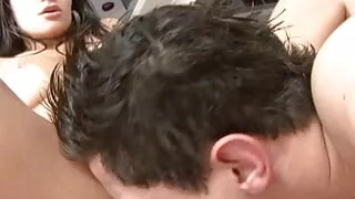 Her anus is always ready for a big cock