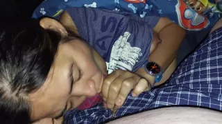 Asian Milf - Blowjob Queen Blowjob And Spits Out Cum Load