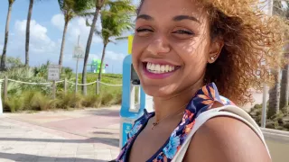 Latina stepniece makes it worth my while by sucking me off