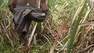 Indian boy outdoor jungal masturbation