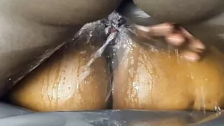 Must watch: Multiple squirting orgasms for stepmom getting fucked