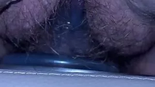 morning pounding on the dildo