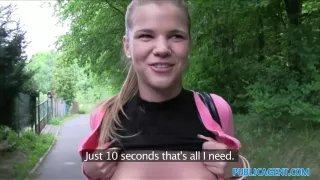 Delicious Brunette Babe Fucking In The W