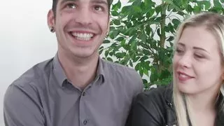 Petite Blonde Wife Anna Rey Has Her Tight Holes Stretched