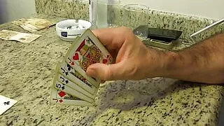 Sexy Trans Blonde Carol Penelope Serves Two Men in a Hot Threesome