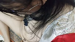 Uncle and aunty fuck her sexy part hot pussy nippal