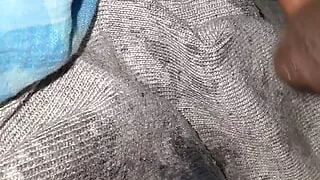 Getting rid of winter by masturbate on my sweater