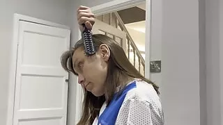 Hair brushing
