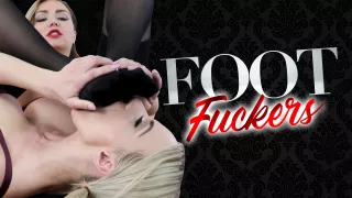 Foot fuckers starring Nathaly Cherie and Victoria Puppy
