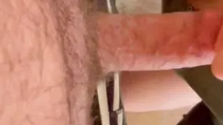 Construction site blow job.  Teasing that big cock til his balls are full of cum