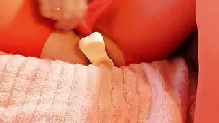 Masturbating with my favorite dildo.