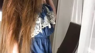 My wife, speaking on the phone, cheated on me with a friend, gave me a blowjob and fucked her doggy style